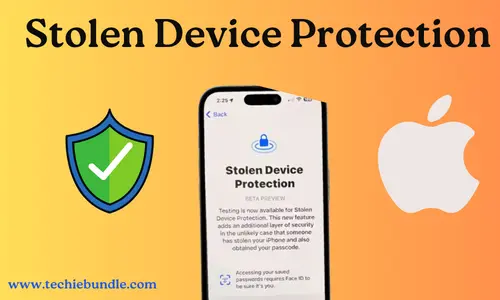 iOS 17.3 update with stolen device protection feature