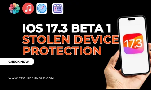 IOS 17.3 Stolen Device Protection