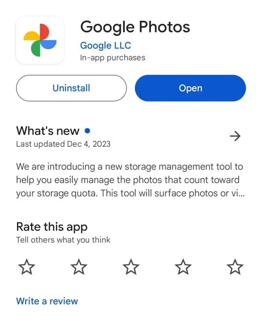 free up phone storage using google photos