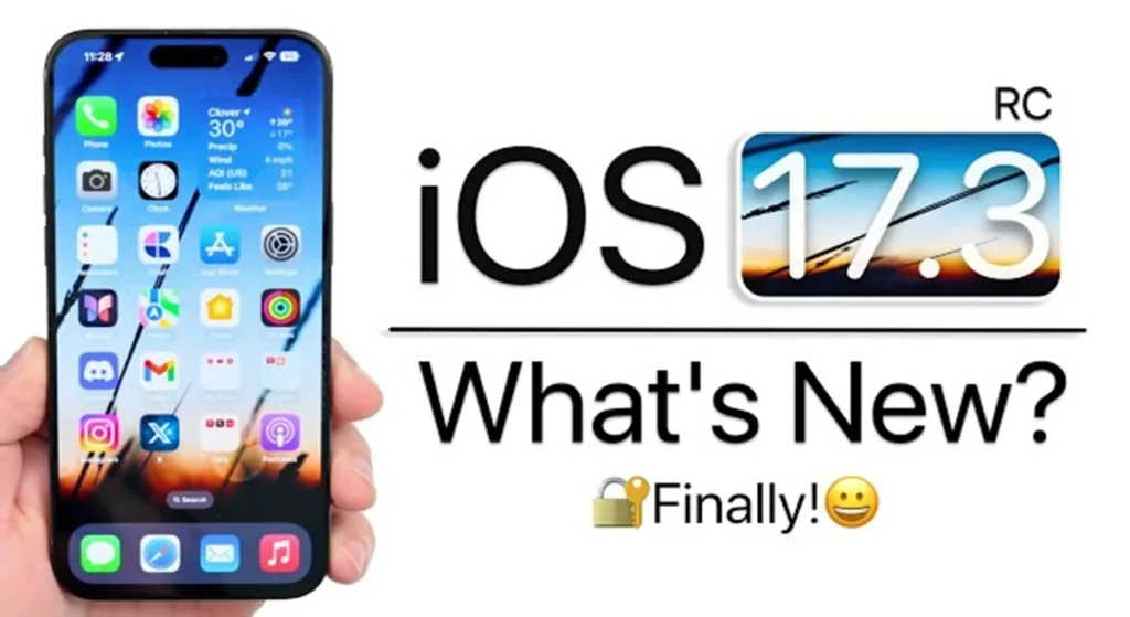 Apple iOS 17.3 release date