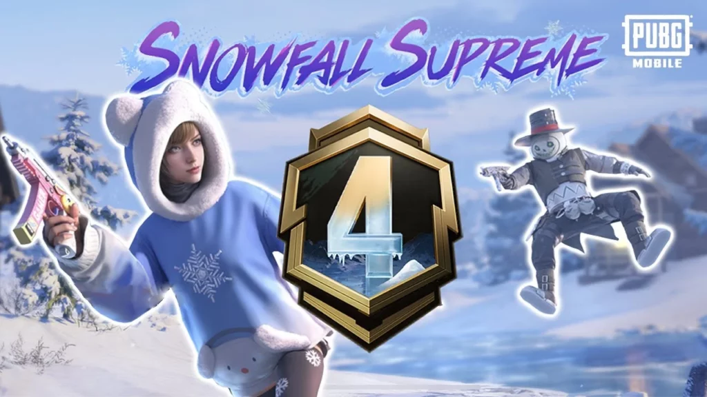 Royale Pass A4: Snowfall Supreme