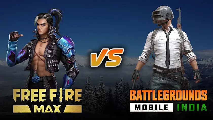 Free Fire Max vs BGMI