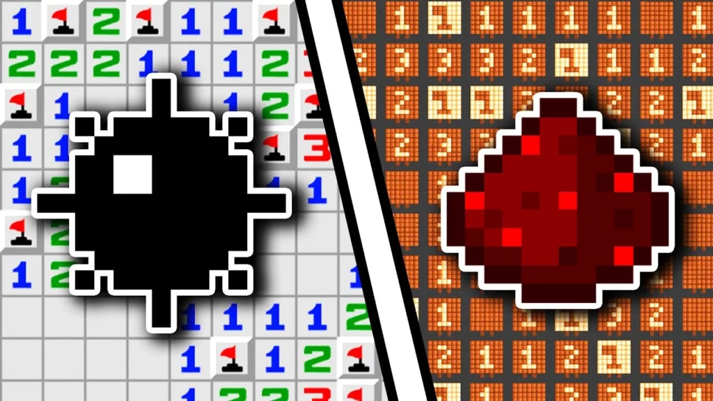 Minecraft player creates Minesweeper using Redstone