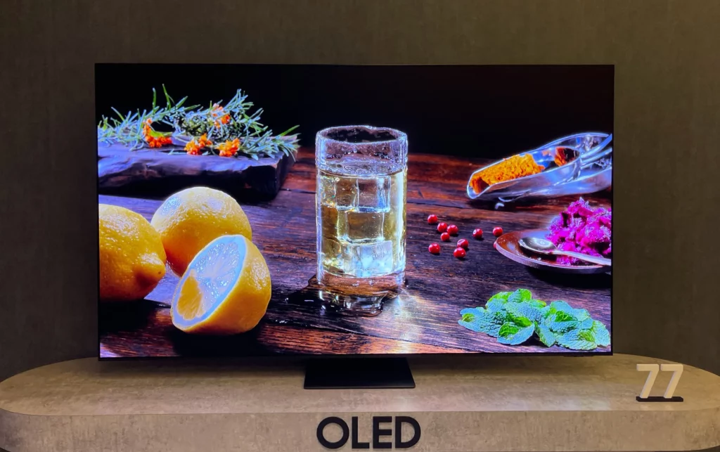 Samsung Lineups for 2024 including Neo QLED, OLED TVs, and Premiere 8K Projector