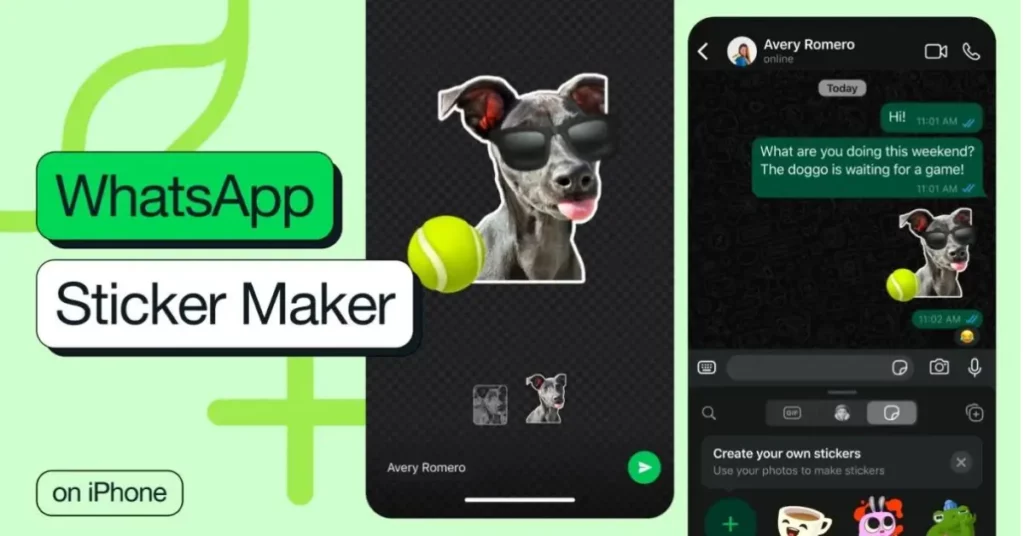 WhatsApp's Sticker Maker Tool