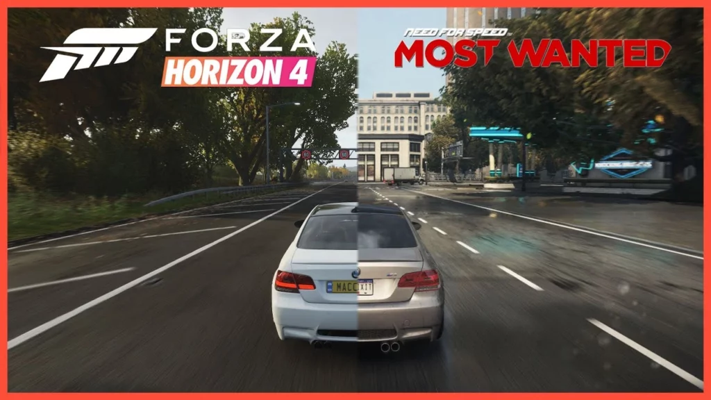 Need for Speed: Most Wanted vs. Forza Horizon