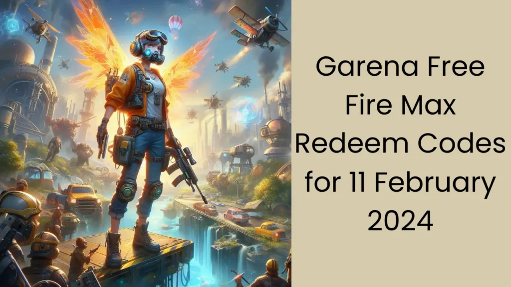 Garena Free Fire Max Redeem Codes for 11 February 2024
