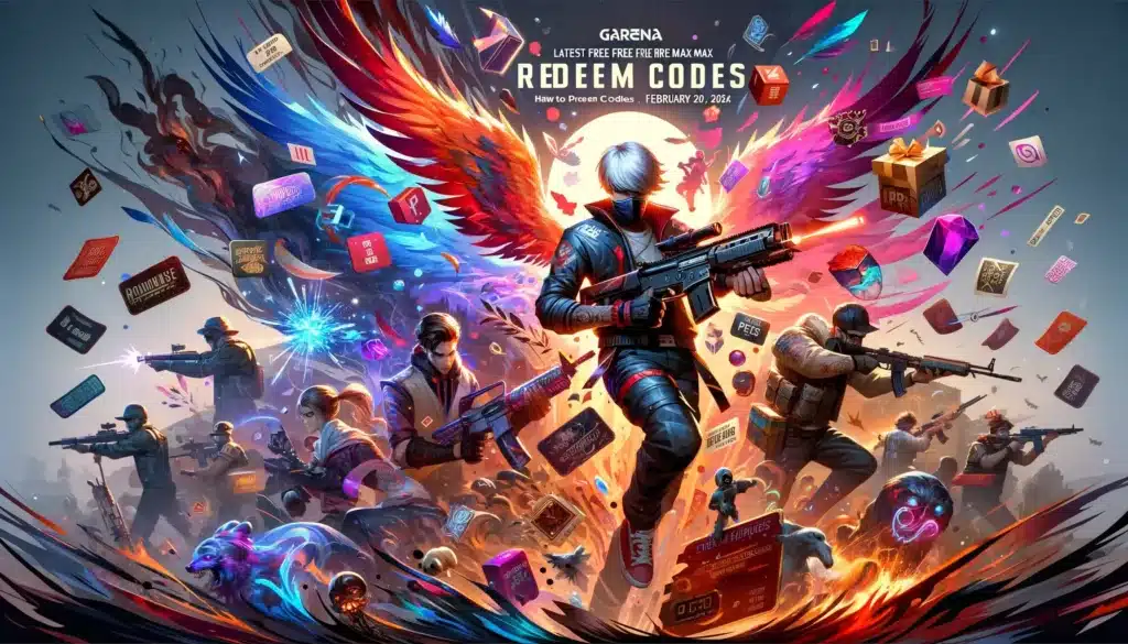 Free Fire Max Redeem Codes for 20 February 2024