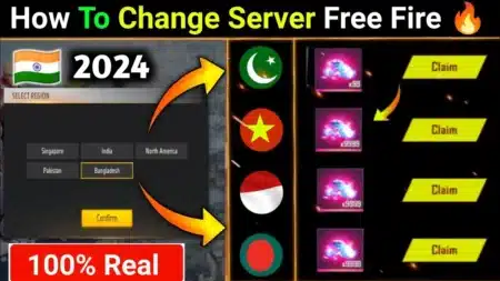 How to Switch Server in Garena Free Fire