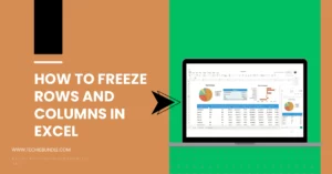 How to Freeze Rows and Columns in Excel for Easier Data Navigation